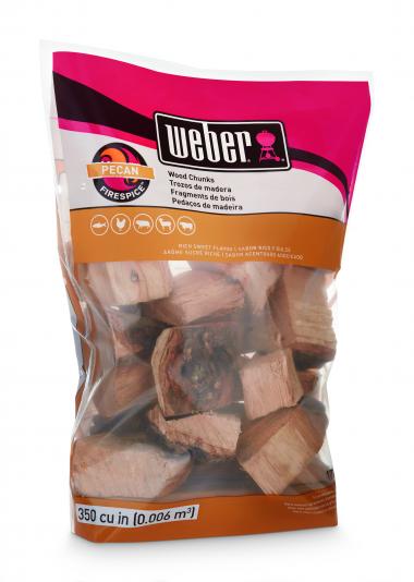 WEBER PECAN CHUNKS 4# BAG, 6