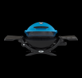 WEBER Q-1200 BLUE LP GAS GRILL
