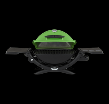 WEBER Q-1200 GREEN LP GAS GRILL