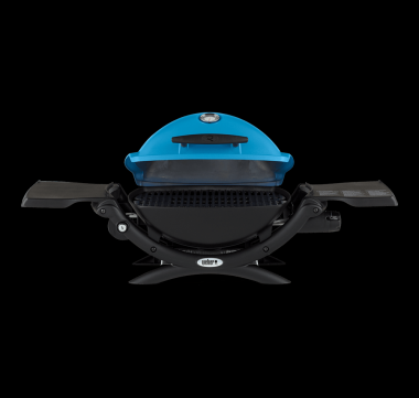 WEBER Q-1200 BLUE LP GAS GRILL