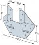 18 GA. HURRICANE TIE Z-MAX,(D)