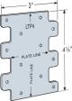 20 GA. FRAMING ANGLE 3X4-1/4",