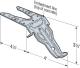 16 GA. 2X4, 6 MUDSILL ANCHOR,