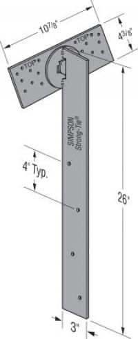 TRUSS/RAFTER TO CONCRETE