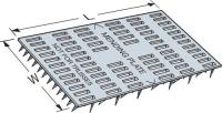 20 GA. 3X6 MENDING PLATE 100/BX
